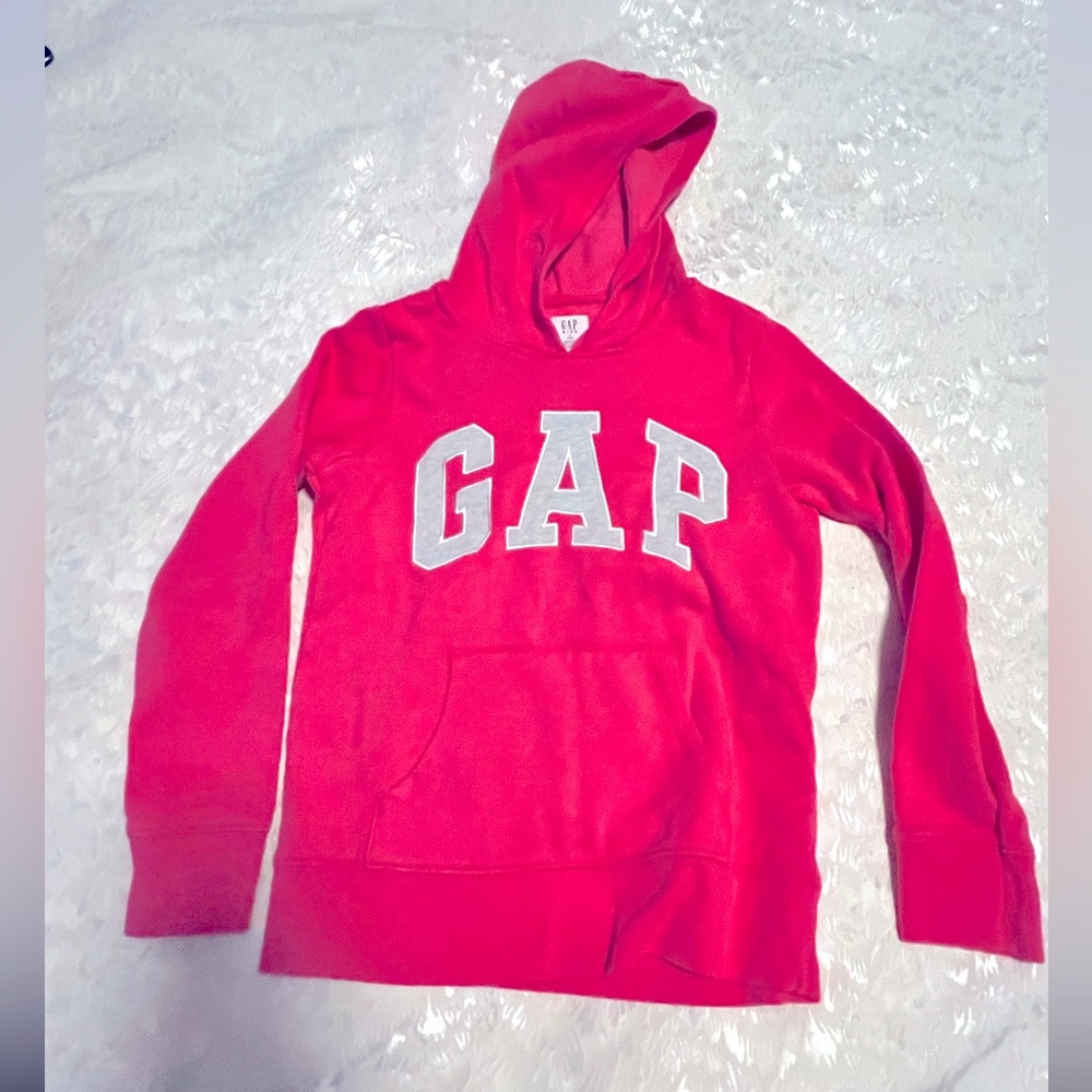 Gap girls L pink hoodie
